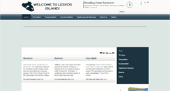 Desktop Screenshot of lesvosisland.info